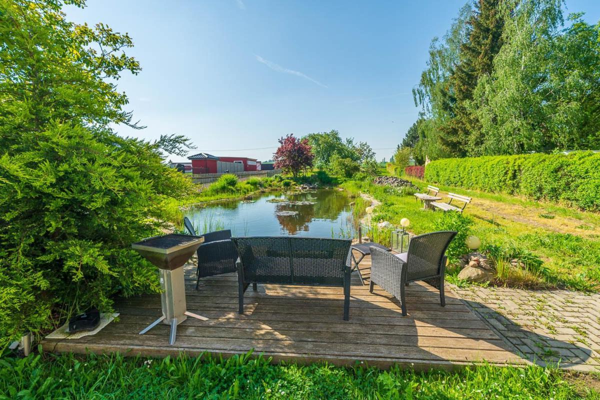 Ferien im Lossatal Grosszschepa Exterior foto